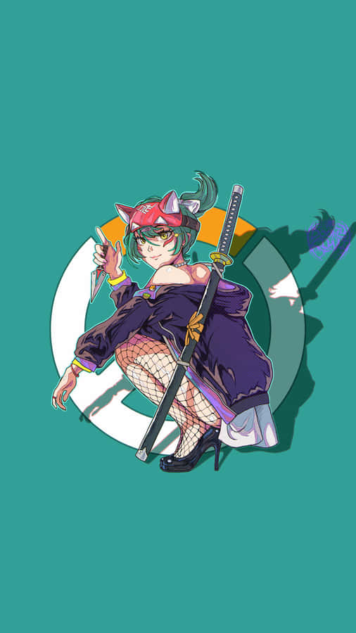 Kiriko Anime Style Artwork Wallpaper