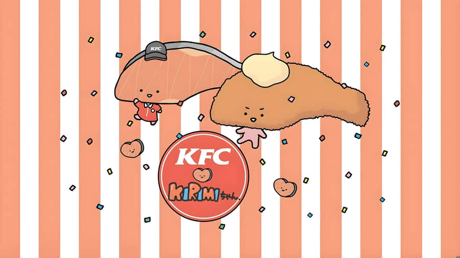 Kirimichan Kfc Chicken Mascot Wallpaper