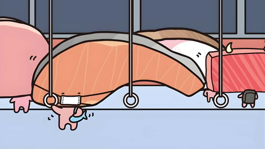 Kirimichan Sleeping Scene Wallpaper