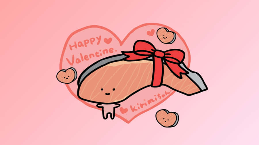 Kirimichan Valentines Day Gift Wallpaper