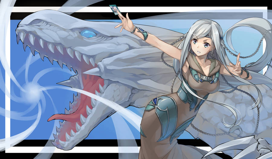 Kisara Knights And Aleister The Invoker Wallpaper