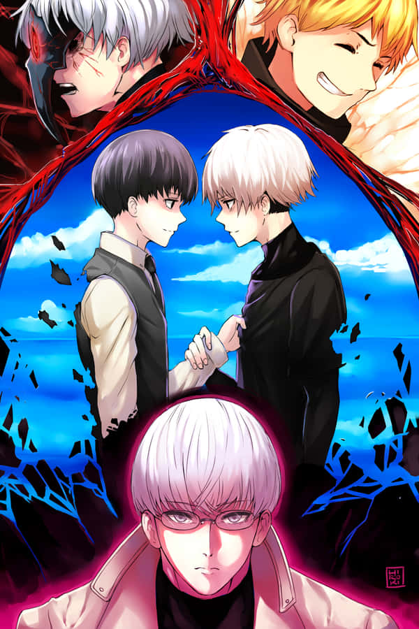 Kishou Arima, The Sss-rated Ghoul Investigator, Standing Strong In Battle Wallpaper
