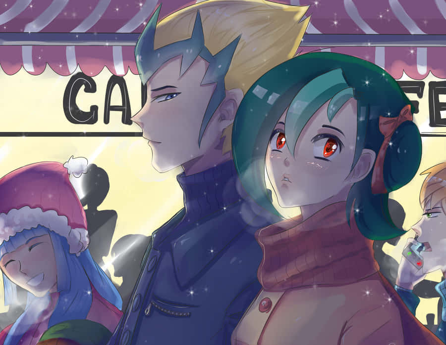 Kite Tenjo, Master Duelist With His Photon Deck Wallpaper