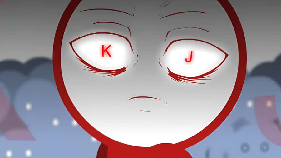 Kj Animated Character Eyes Wallpaper