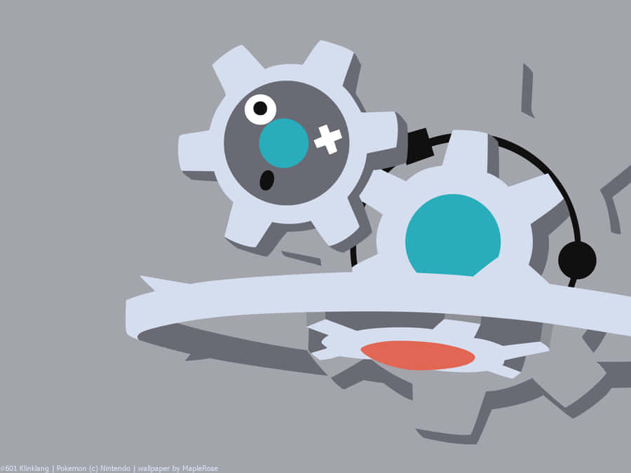 Klinklang Gray Wallpaper