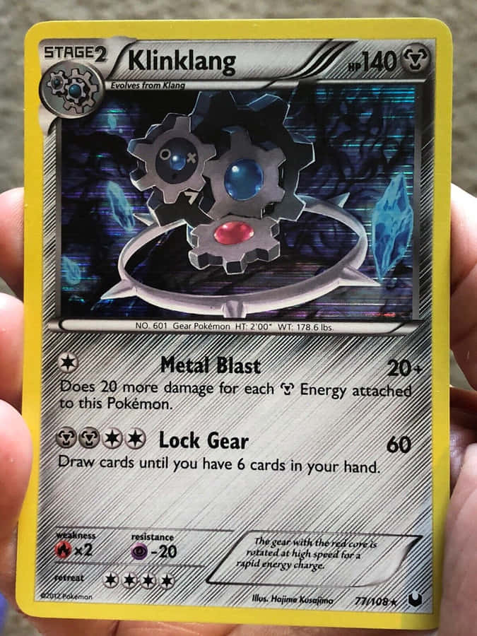 Klinklang Pokemon Card Wallpaper