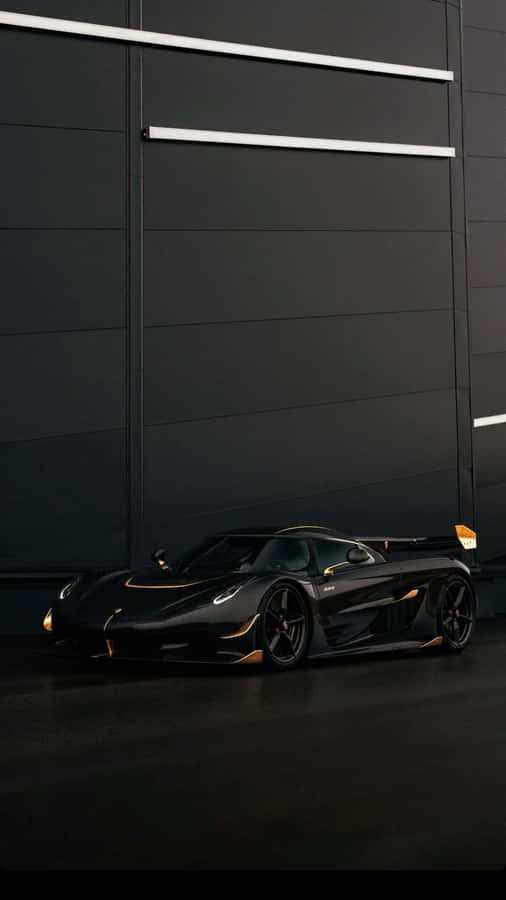 Koenigsegg Jesko Black Elegance Wallpaper