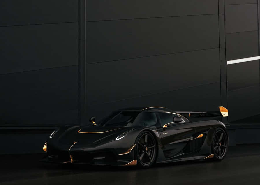 Koenigsegg Jesko Black Elegance Wallpaper