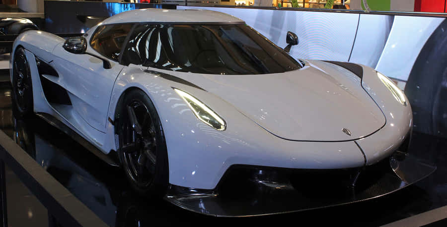 Koenigsegg Jesko Exhibit Wallpaper