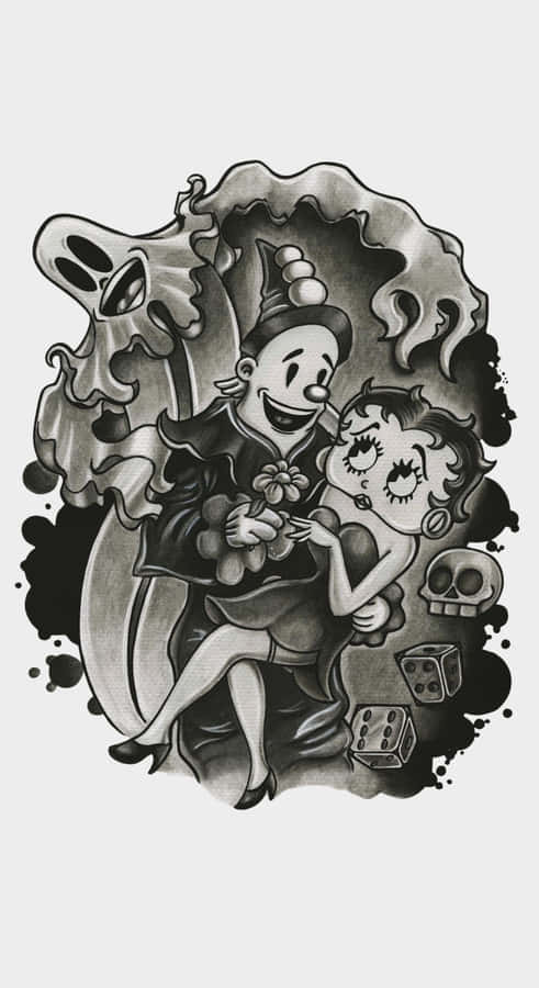 Koko The Clown Classic Art Wallpaper