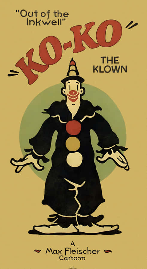 Koko The Clown Classic Poster Wallpaper