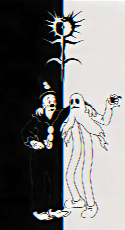 Koko The Clown Vintage Art Wallpaper