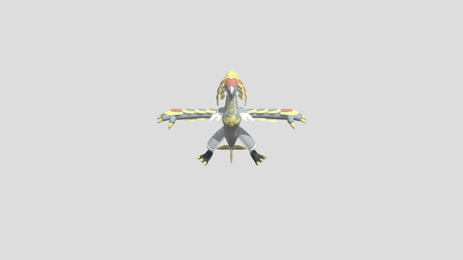 Kommo-o Wings Wide Open Wallpaper