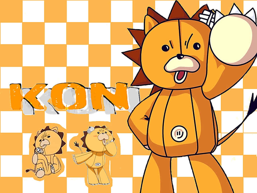 Kon, The Lovable Soul Reaper Sidekick Wallpaper
