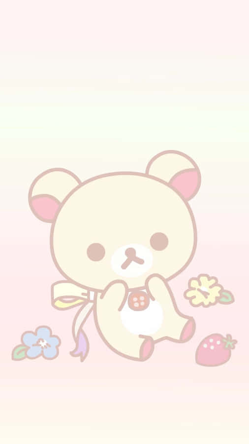 Korilakkuma Cute Pastel Illustration Wallpaper