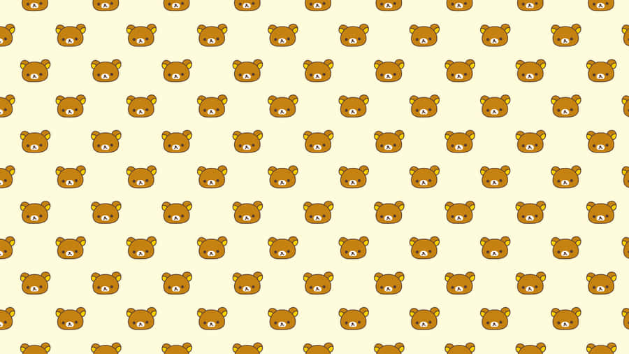 Korilakkuma Pattern Wallpaper Wallpaper