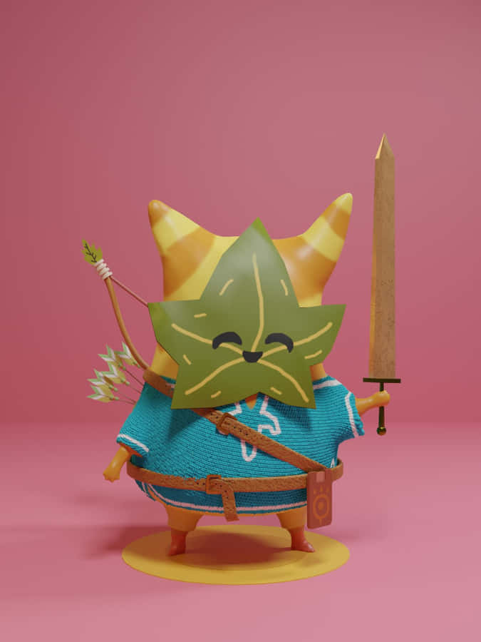 Korok Warrior Figure Wallpaper