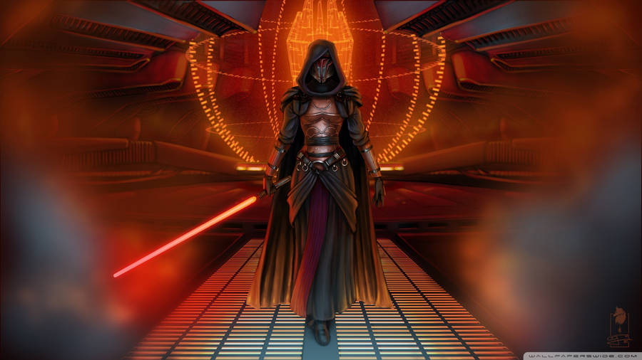 Kotor's Darth Revan And The Dark Lady Wallpaper