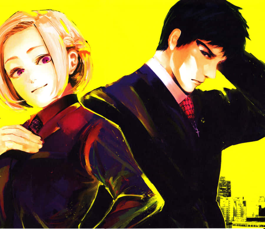 Koutarou Amon, The Fierce Investigator From Tokyo Ghoul Wallpaper