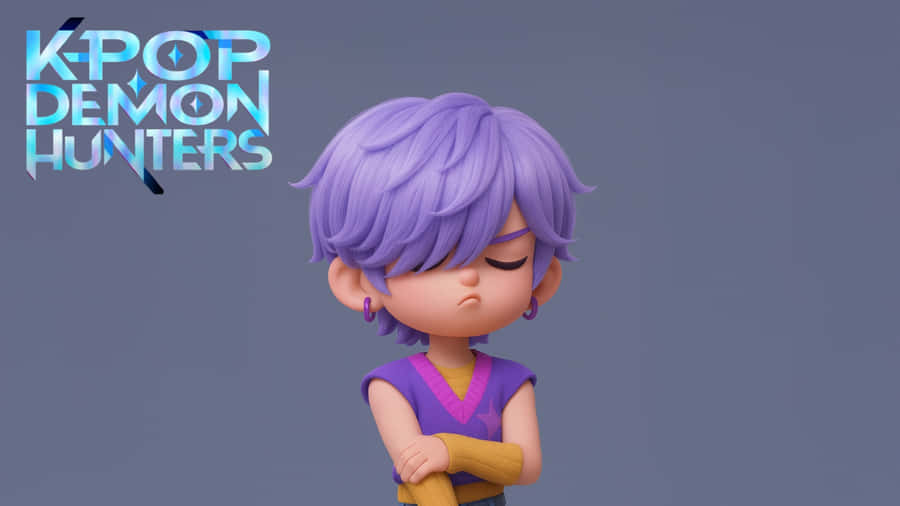 Kpop Demon Hunters Character Wallpaper