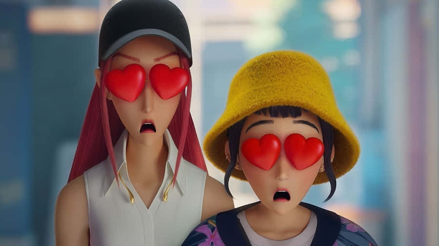 Kpop Demon Hunters Reaction Wallpaper