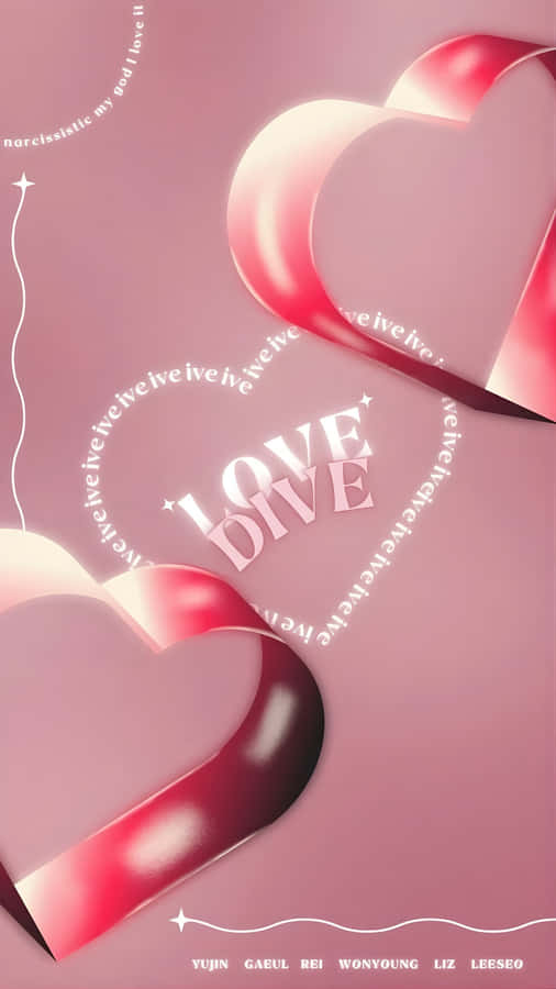Kpop Love Dive Concept Wallpaper