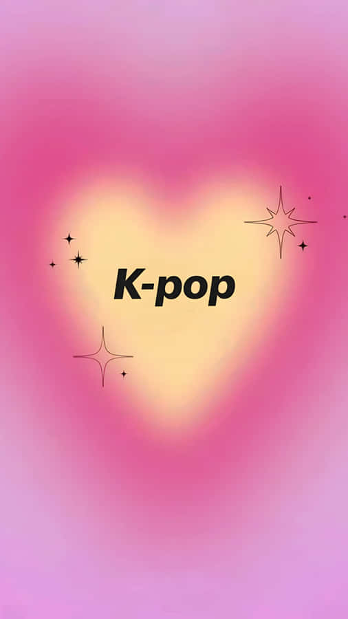 Kpop Love Heart Vibes Wallpaper