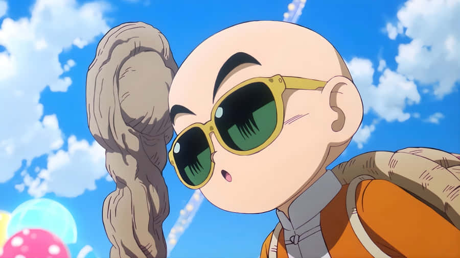 Krillin Adventure In Dragon Ball Daima Wallpaper