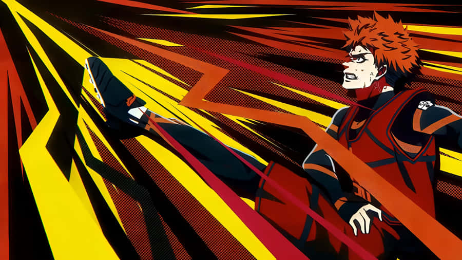 Kunigami Action Scene Wallpaper