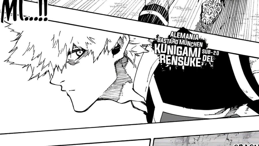 Kunigami Rensuke Character Profile Wallpaper