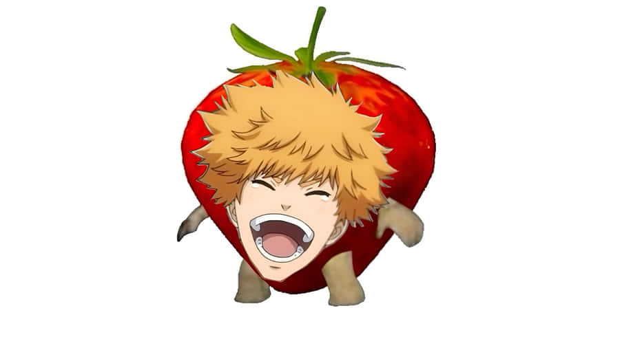 Kunigami Strawberry Meme Wallpaper