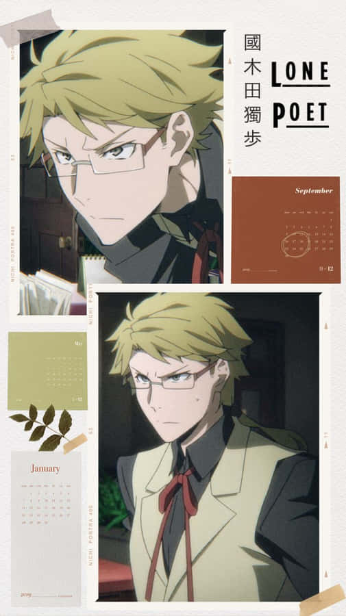 Kunikida Doppo In Action Wallpaper