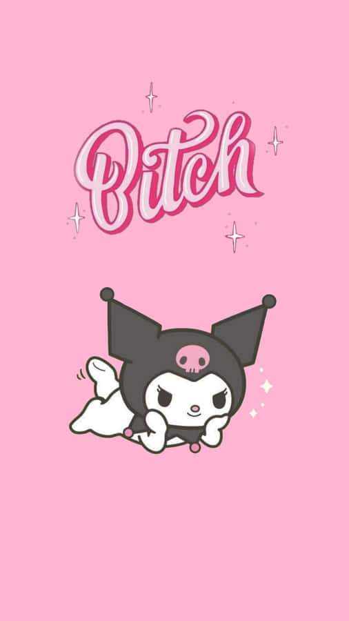Kuromi Iphone Bitch Wallpaper