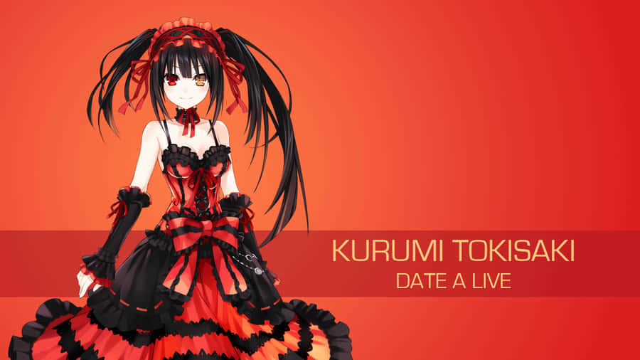 Kurumi Tokisaki Date A Live Anime Character Wallpaper