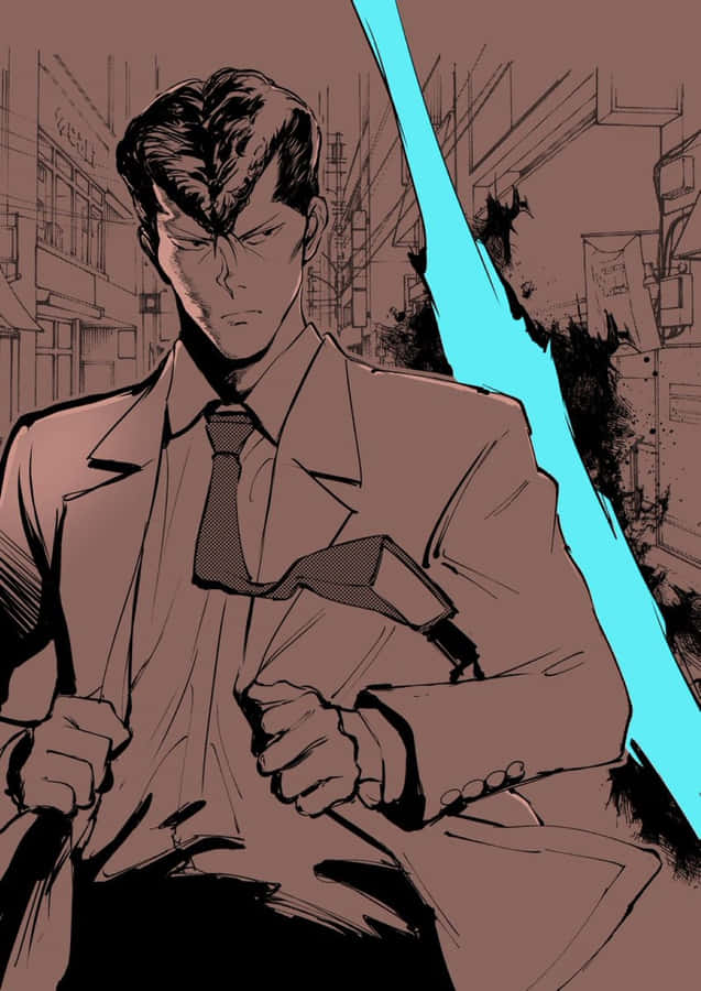 Kuwabara Stylish Determination Wallpaper