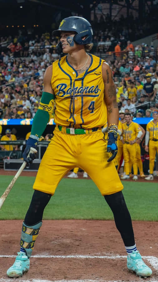 Kyle Jackson At Bat Wallpaper