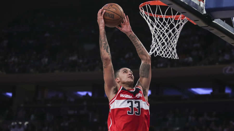 Kyle Kuzma Dunk Highlights Wallpaper