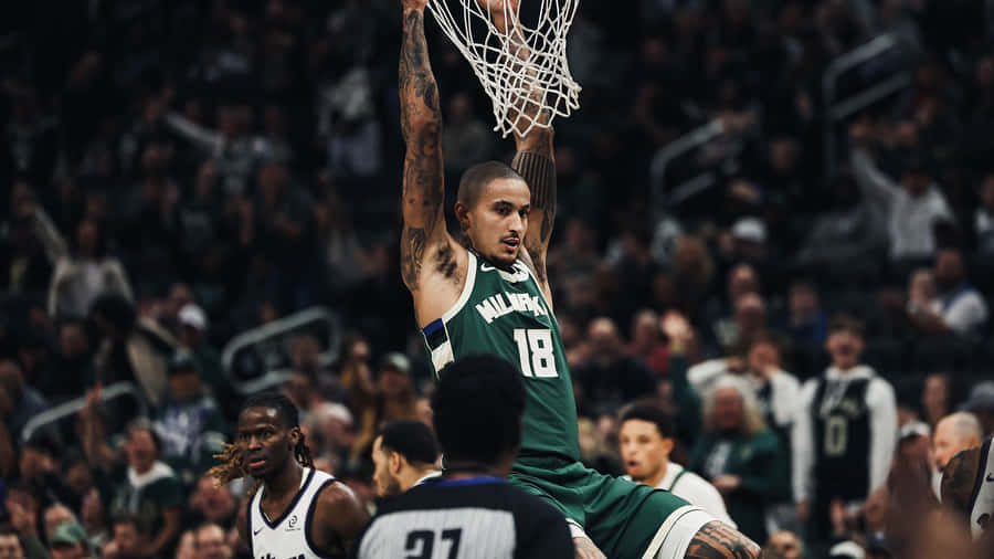 Kyle Kuzma Dunk Highlights Wallpaper