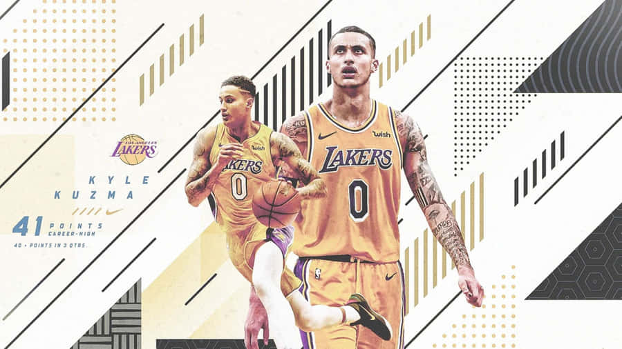 Kyle Kuzma Lakers Highlights Wallpaper