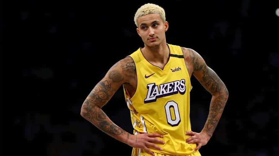Kyle Kuzma Lakers Player Wallpaper
