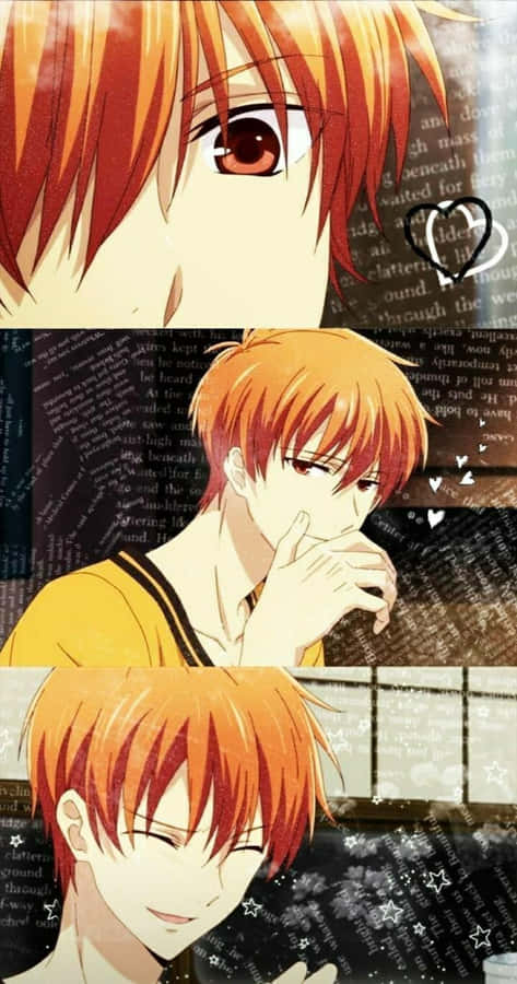 Kyo Sohma Embodying His Powerful Inner Strength Wallpaper