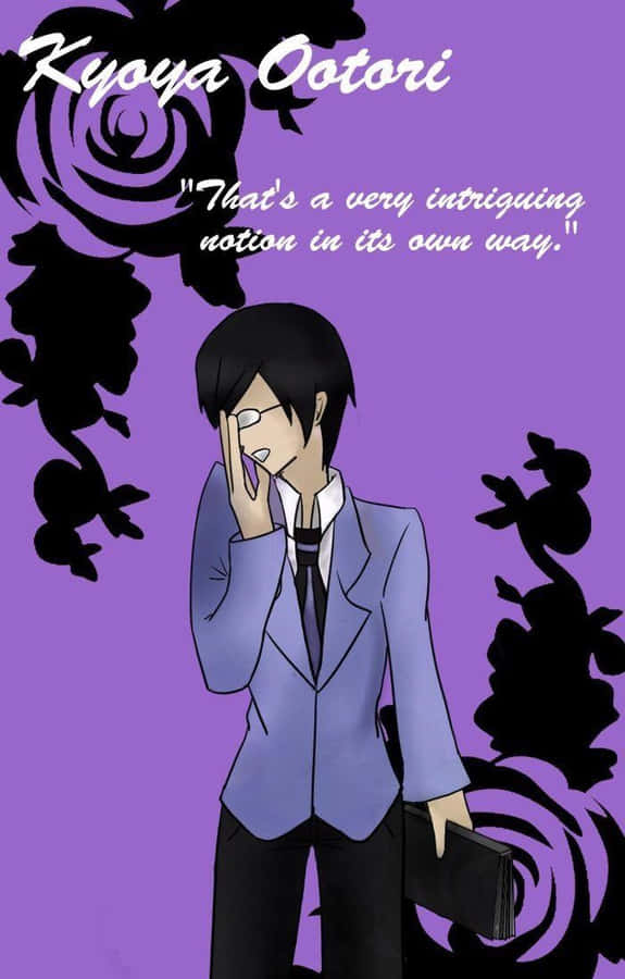 Kyoya Ootori - The Mastermind Of The Host Club Wallpaper