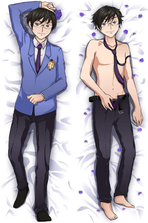 Kyoya Ootori: The Smart And Charismatic Vice-president Of The Ouran High School Host Club Wallpaper