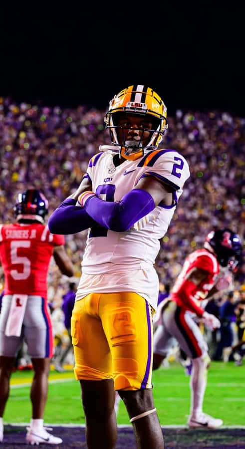 Kyren Lacy L S U Football Star Wallpaper