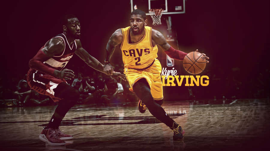 Kyrie Irving Looking Fresh And Cool Wallpaper