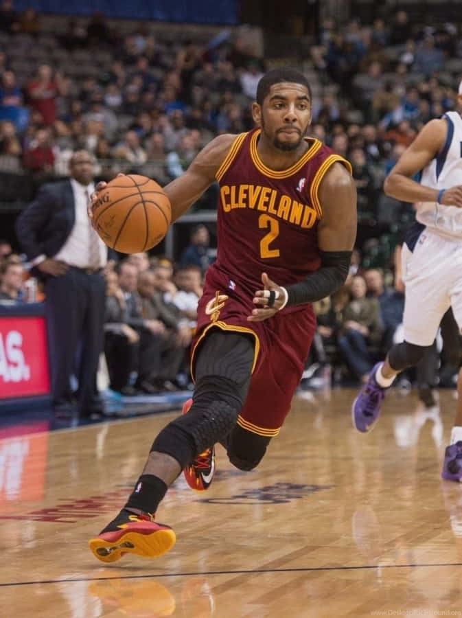 Kyrie Irving, Uncompromisingly Fierce On The Court. Wallpaper