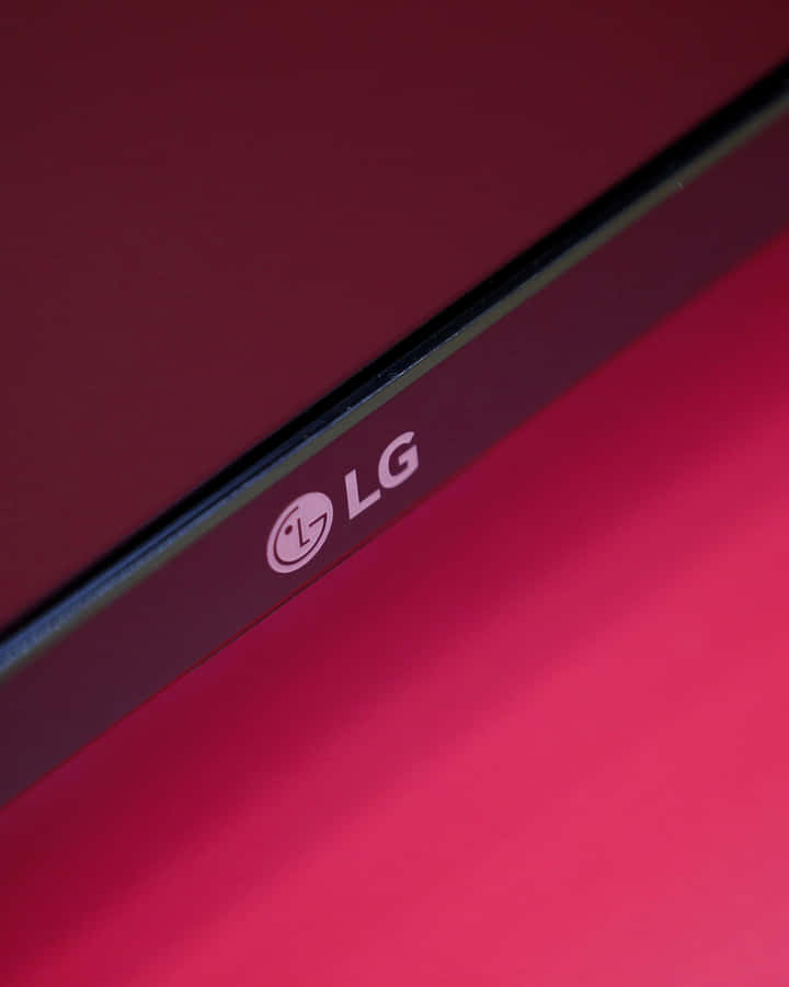 L G T V Logoon Red Background Wallpaper