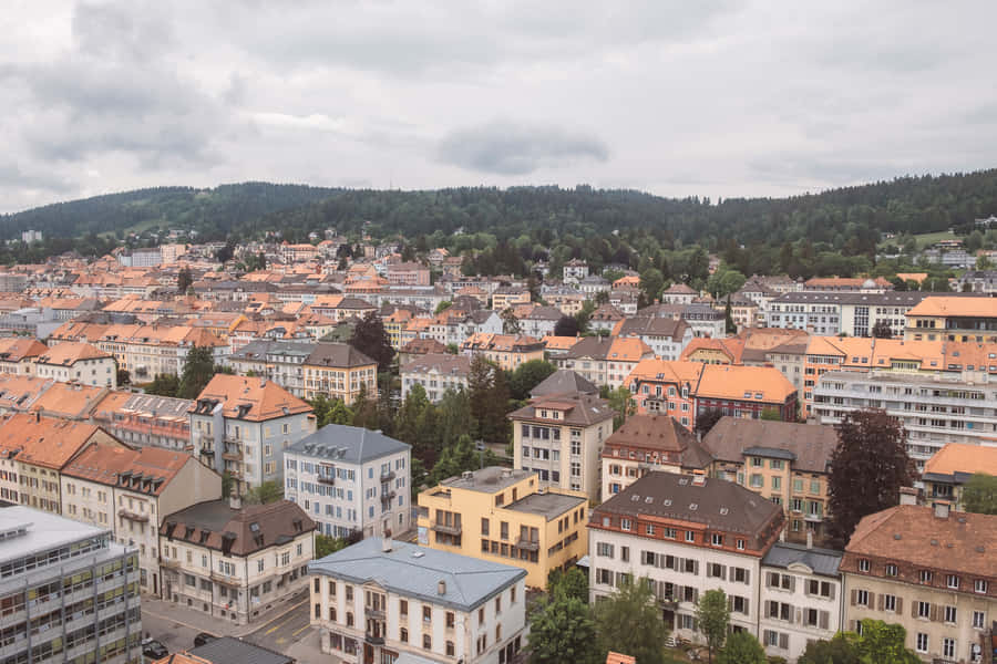 La Chaux De Fonds Cityscape Wallpaper