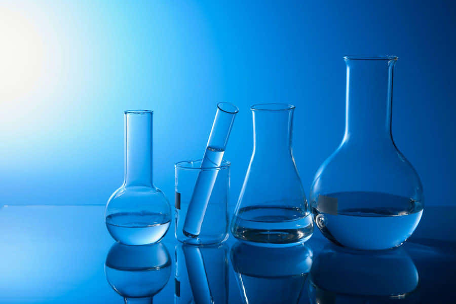 Laboratory Containers Sizes Wallpaper