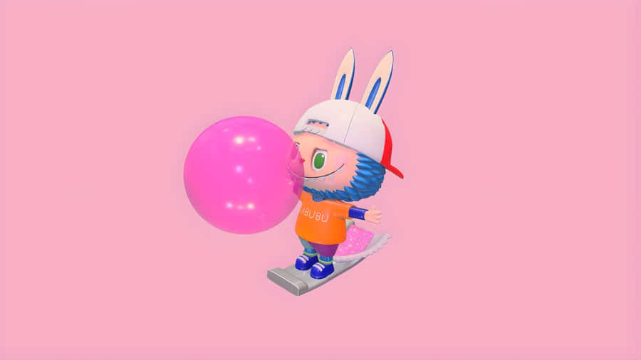 Labubu Bubble Pop Adventure Wallpaper